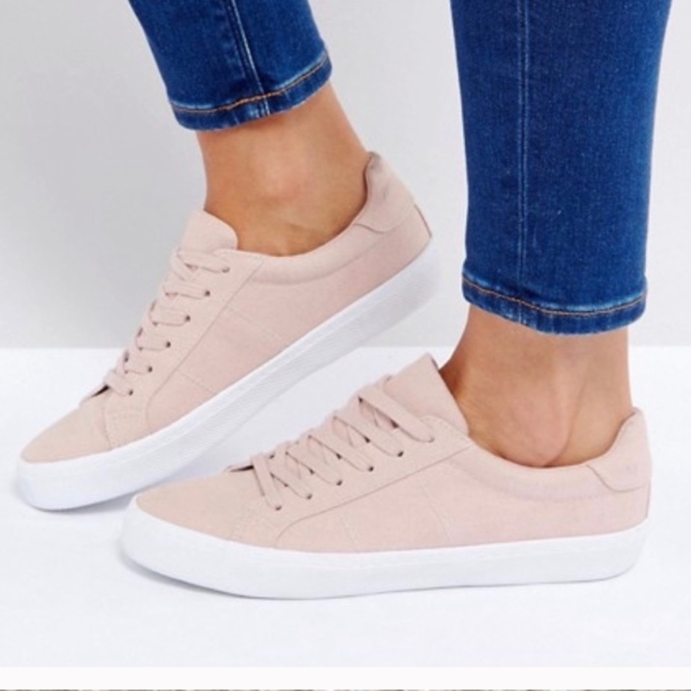 ASOS Devlin Nude Sneaker